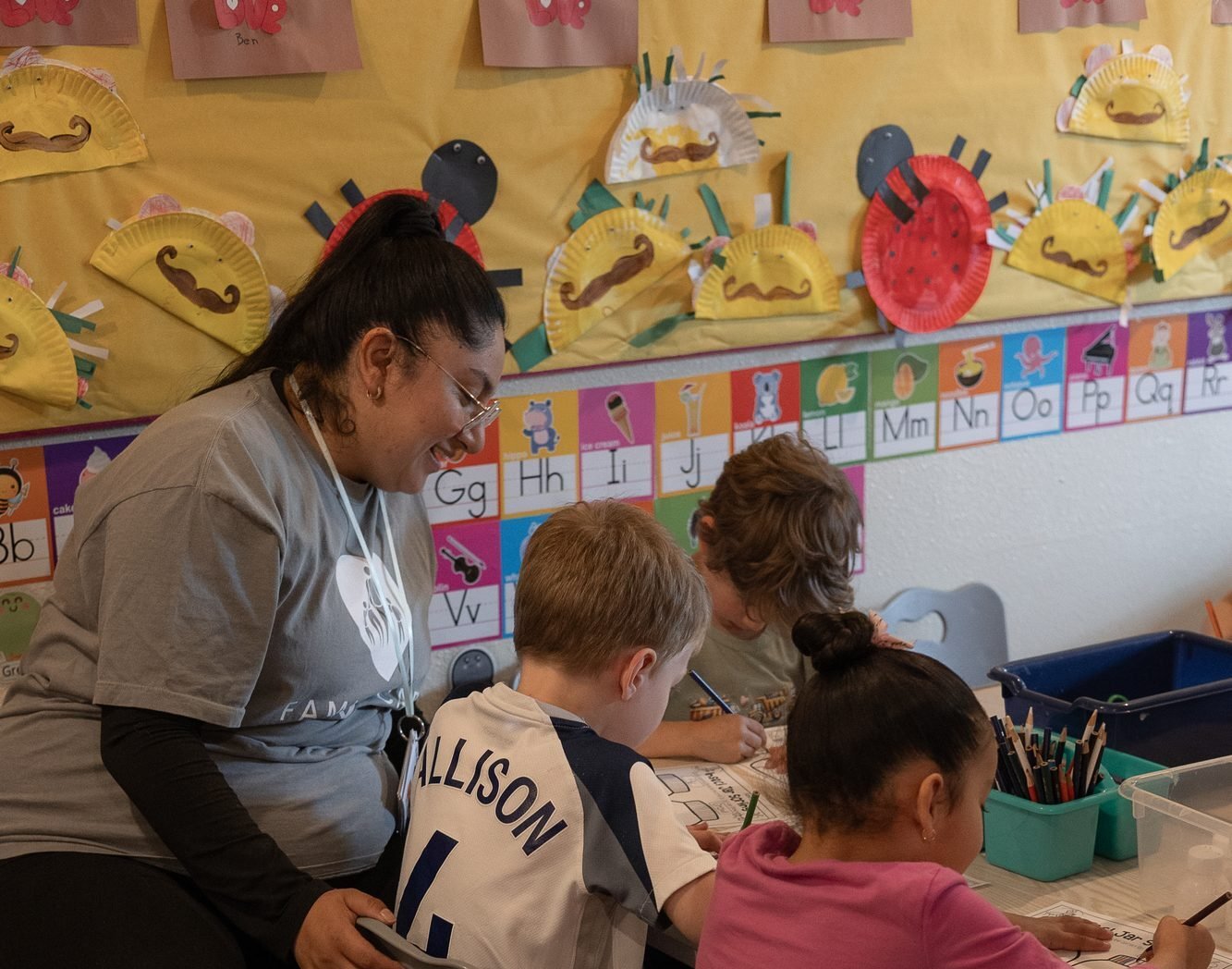 Children learning